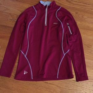 1/4 zip thermal shirt